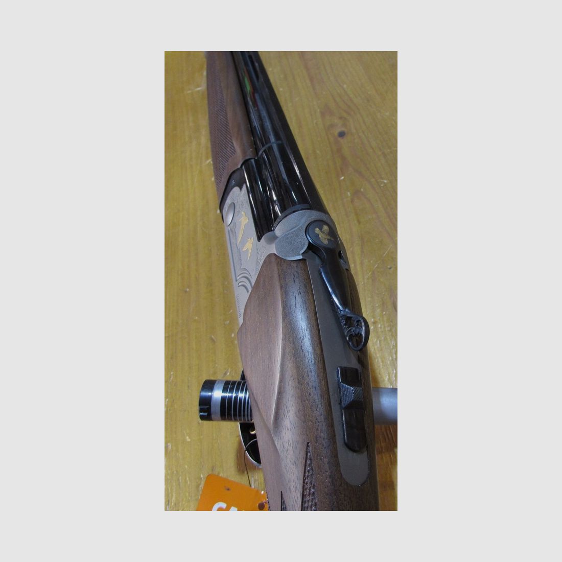 Bockdoppelflinte Bettinsoli NEXUS II LUXE Ergal Ejektor Kal. 12/76 Lauf 71cm, Bild 5 von 8