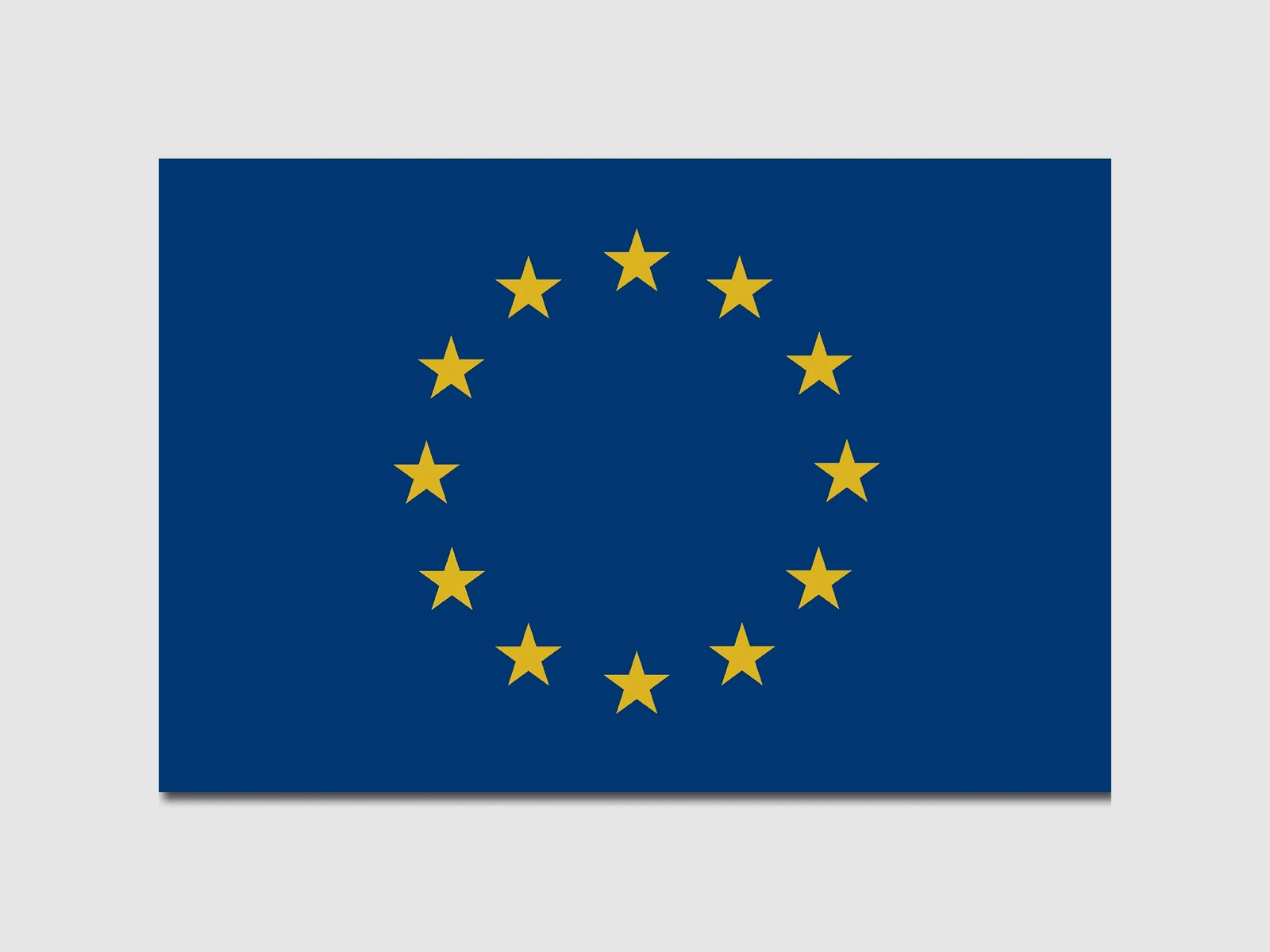 Diverse Flagge Europa