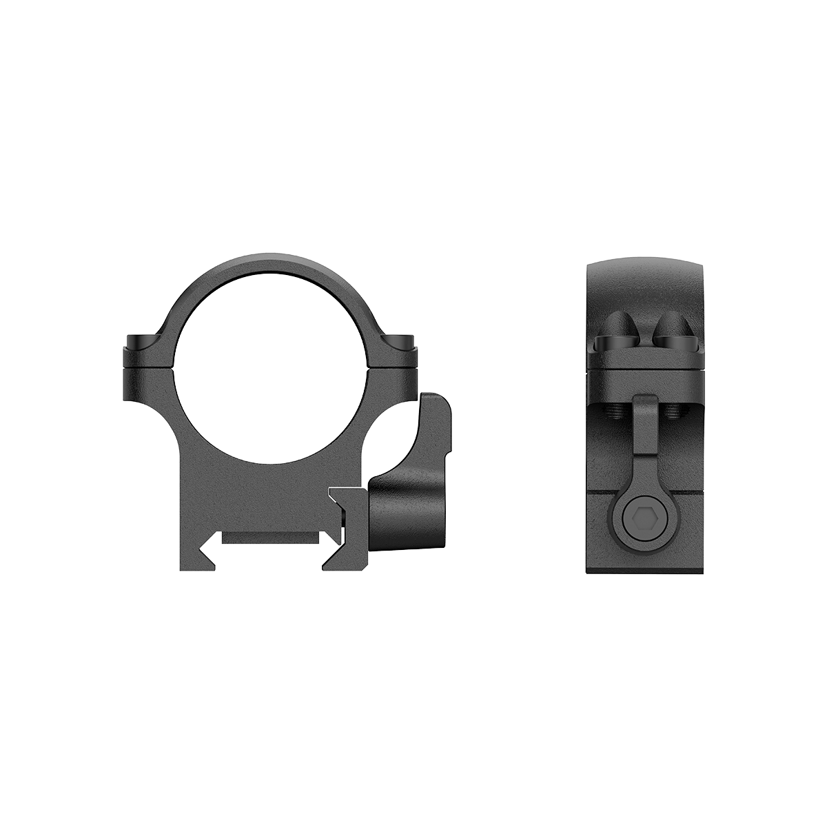 Ringpaar Vector X-Accu, QD, 30 mm, 1", Weaver-Schiene – niedrig, Bild 6 von 10