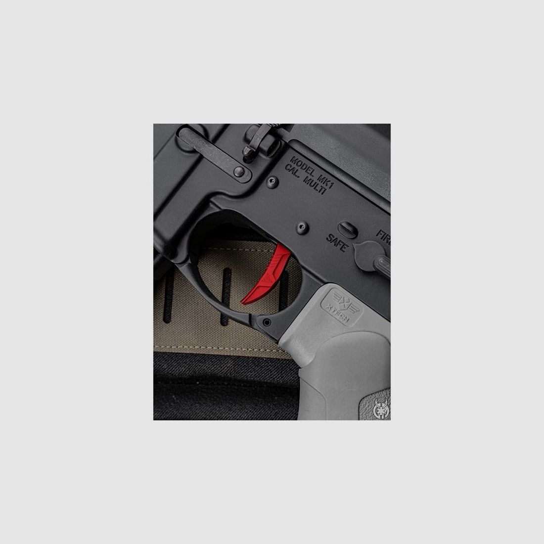 RISE ARMAMENT AR-15 RISE ARMAMENT RA-524 BLITZ PERFORMANCE TRIGGER DROP-IN RED