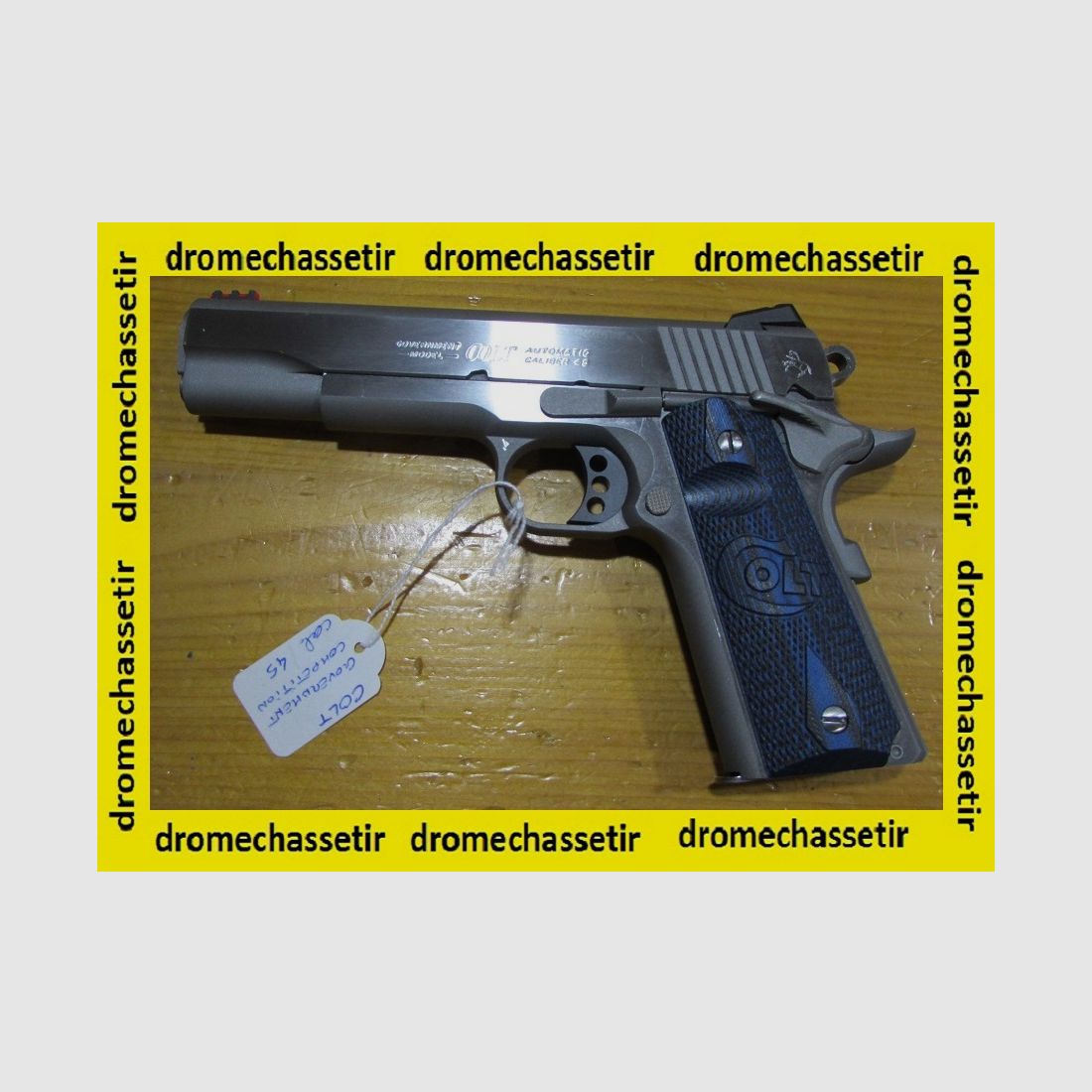 Colt 1911 Serie 70 Competition Series, National Match, Inox .45 ACP, gebraucht, Bild 2 von 4
