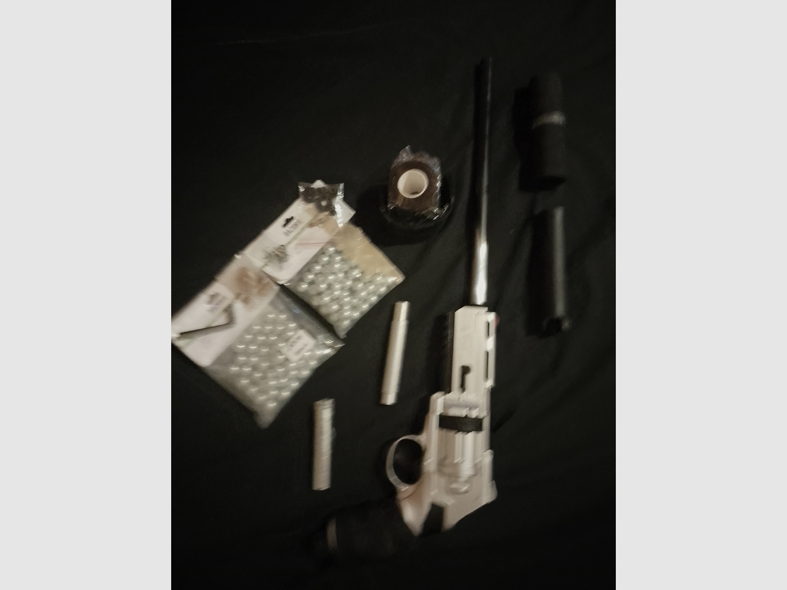 Sonderanfertigung T4e HDR50 RAM Paintball Markierer Cal .50 Long Run Rifle langer Lauf Big Power kit full Open Bastler defekt Projekt Steel Balls stahl Kugeln 