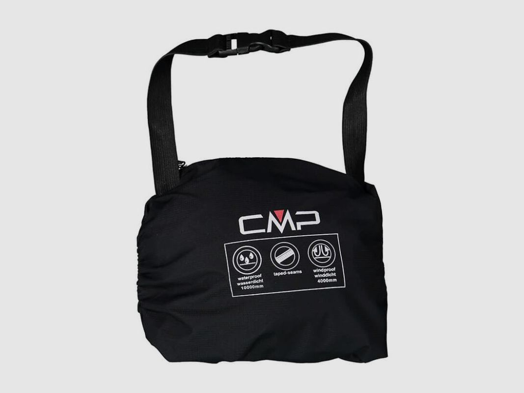 CMP Damen-Regenhose Pack Pocket Schwarz