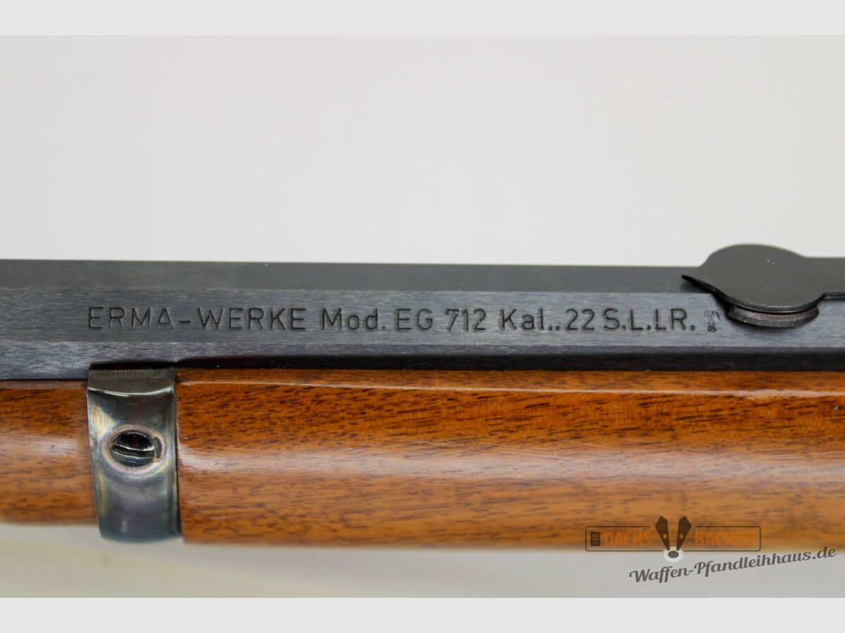 UHR Rifle Erma EG 712 Cal.22lr, cañón octogonal, sistema plateado, imagen 8 de 8