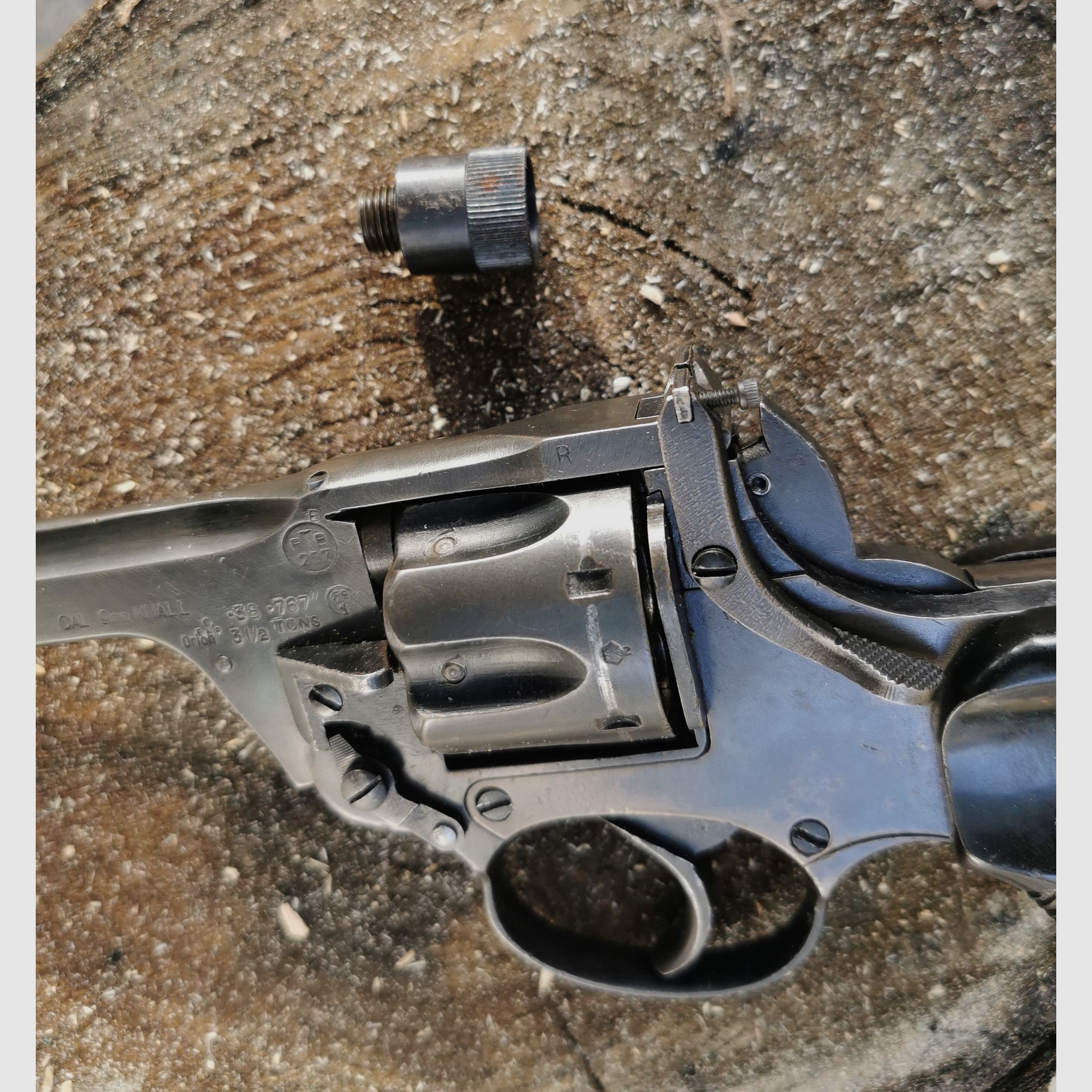 Enfield No.2 MK I WKII origineel omgebouwd naar 9mm R knal vrij vanaf 18 jaar