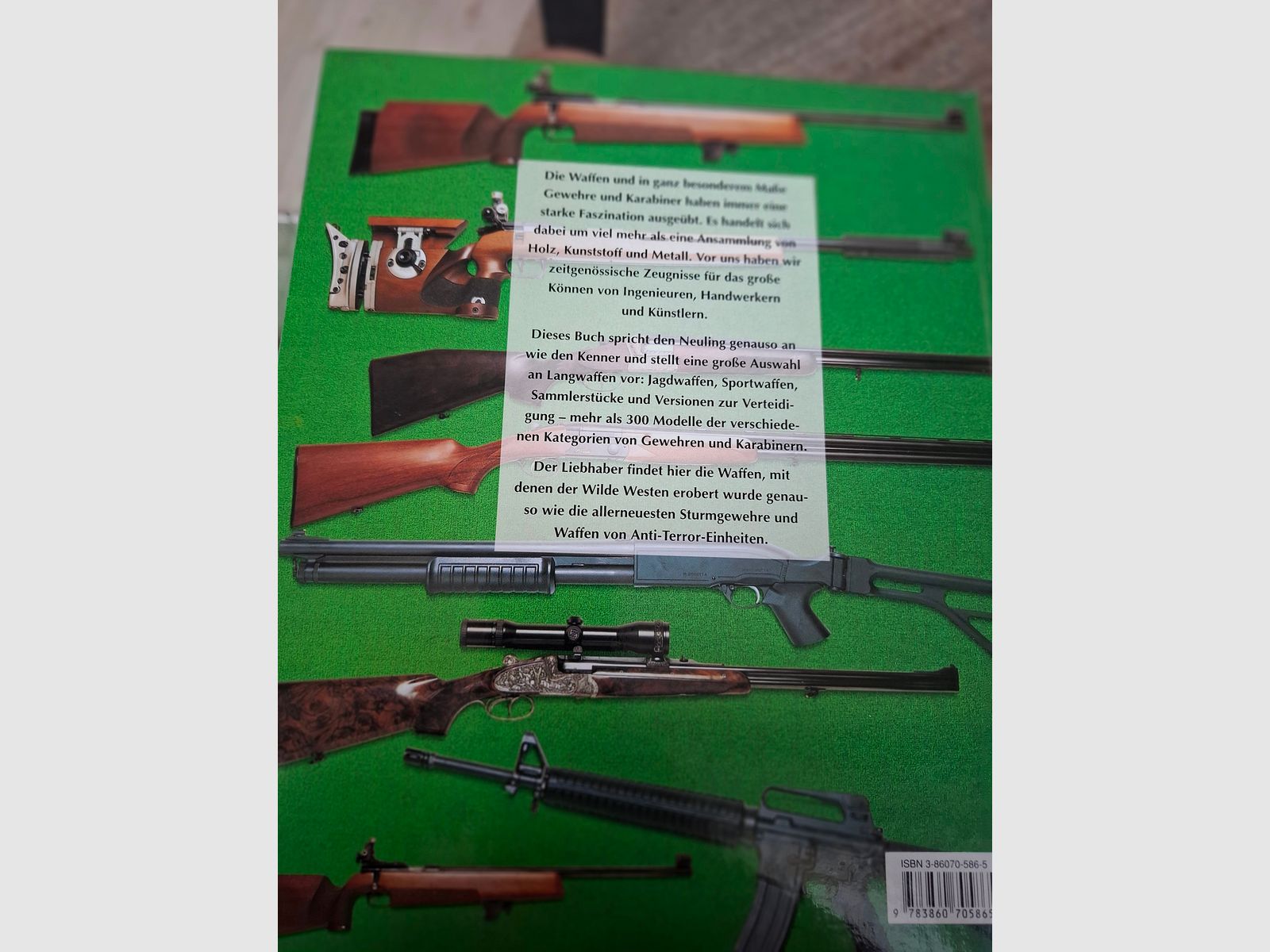 El gran libro de los rifles...libro encuadernado