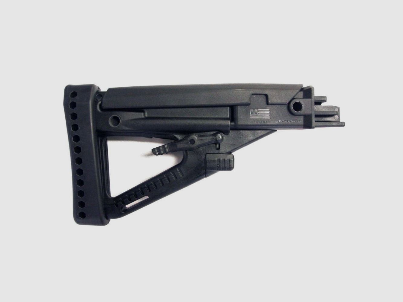 Archangel AK-Series OPFOR Buttstock - Black Polymer
