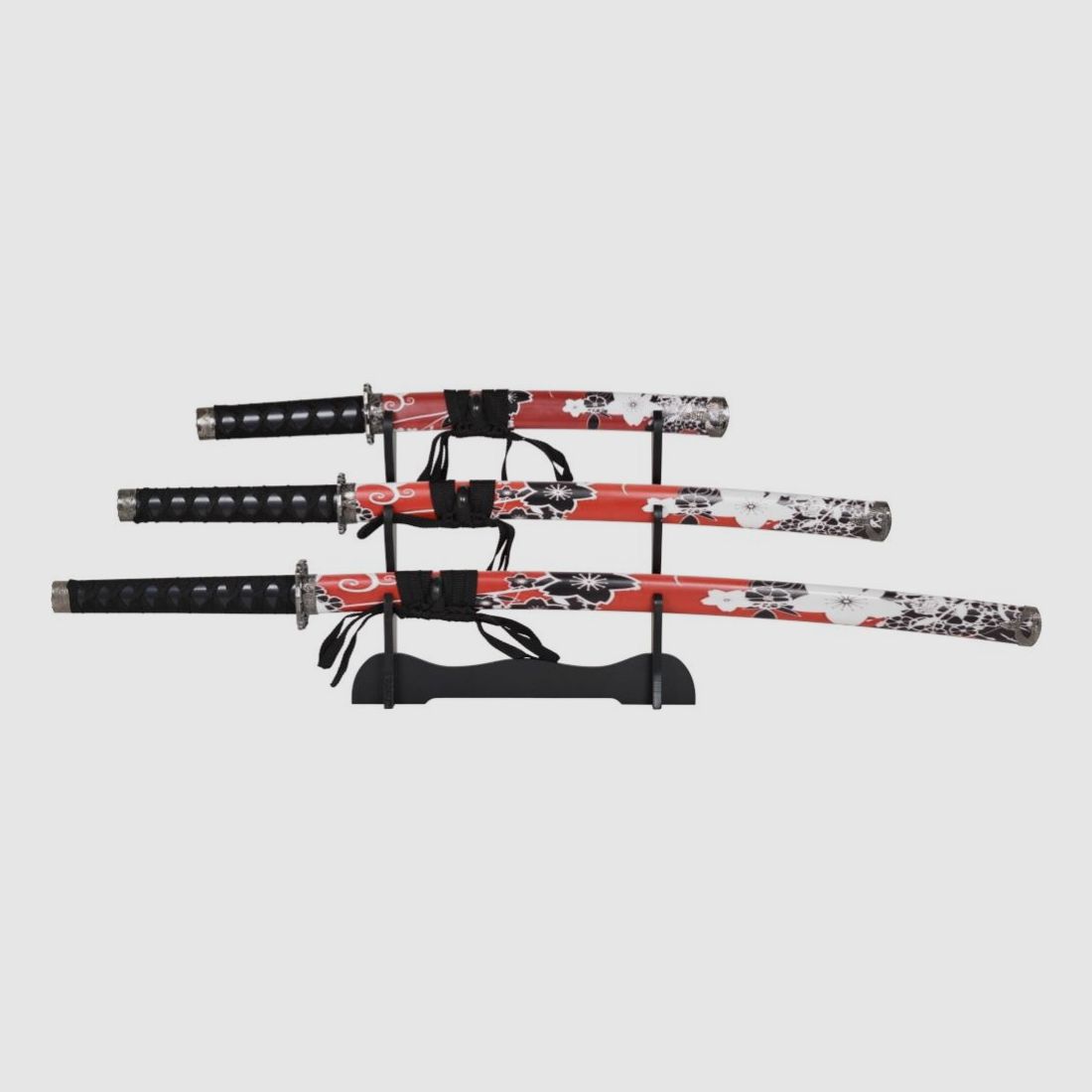 Samurai Garnitur White Flower 4 Teilig