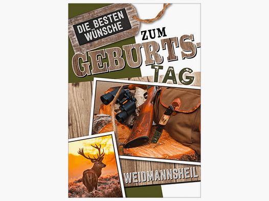 Cartes d'anniversaire de chasse - 2