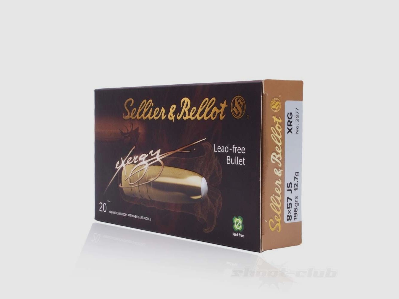 Sellier & Bellot eXergy 12,7g / 196grs - 20Stk