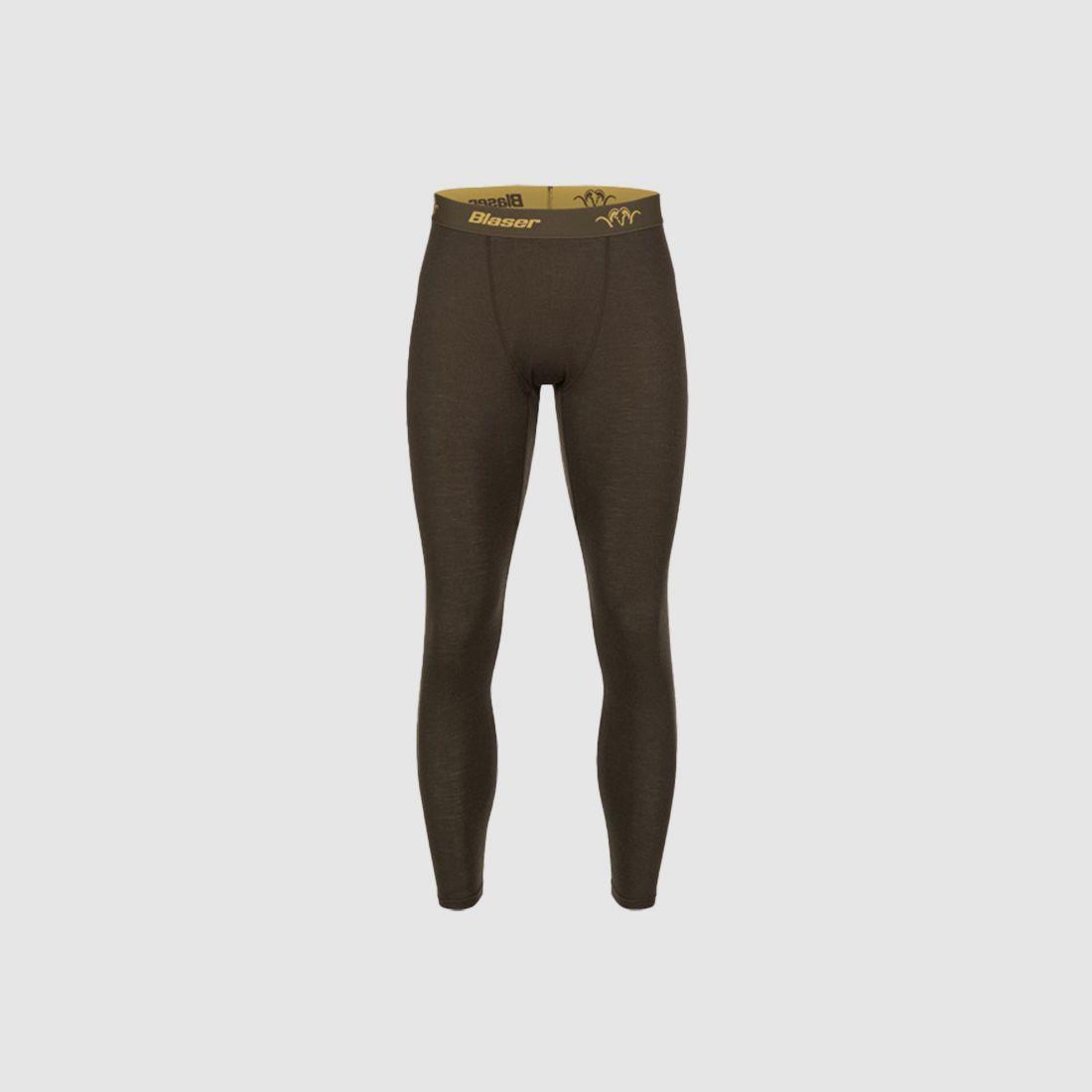 Blaser Merino Base Layer Tights Jonar dunkelbraun Unterwäsche