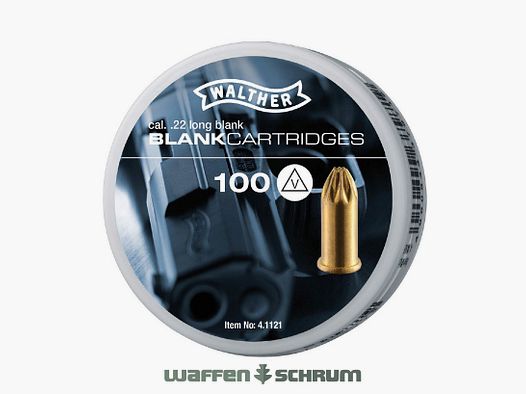 Walther .22Knall Knallpatrone