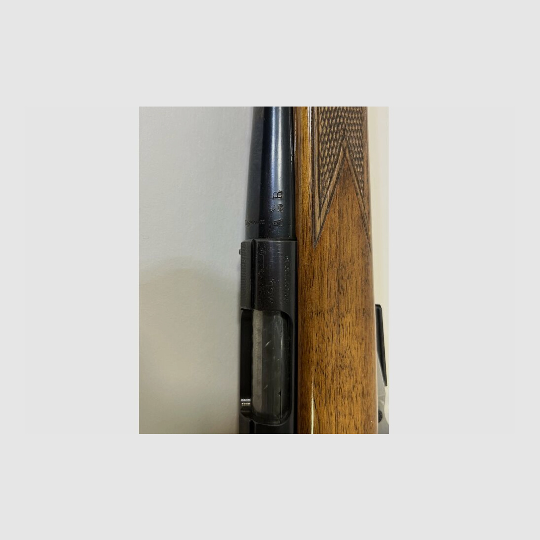 Unique Modell T Dioptra im Kaliber 22 Magnum Sehr Selten. Unique Modell. Dioptra, Jagdrepetierer, Kaliber 22Magnum