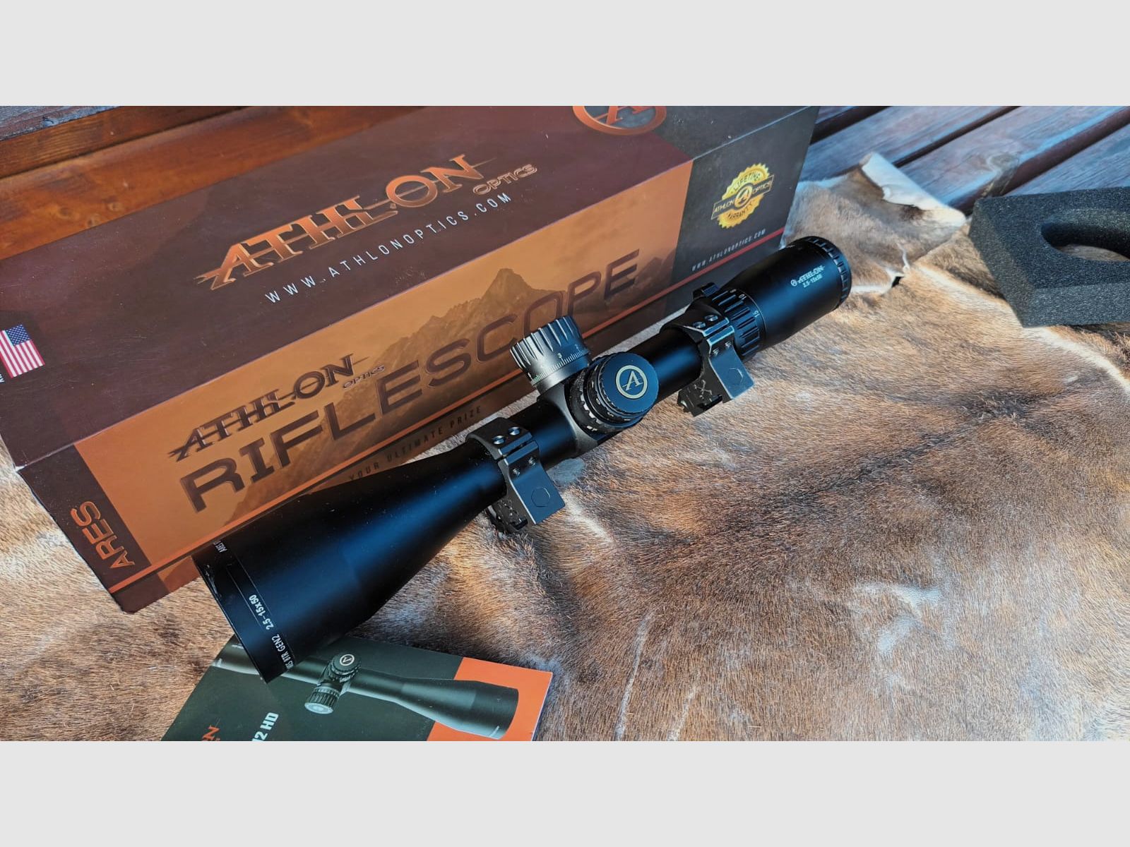 Zielfernrohr Athlon Ares BTR HD 2.5-15x50 MIL Gen3 Neuwertig
