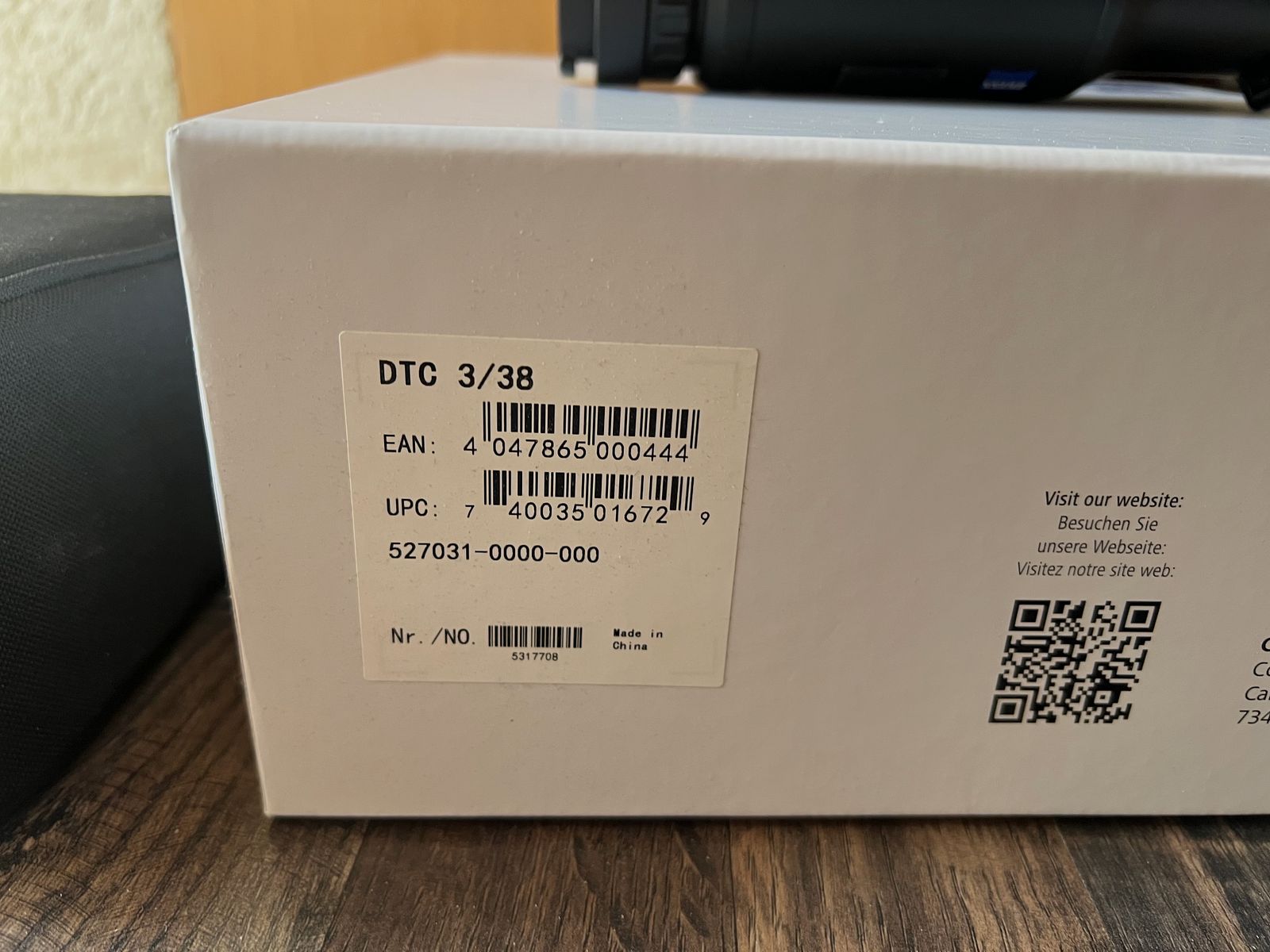  Zeiss DTC 3/38