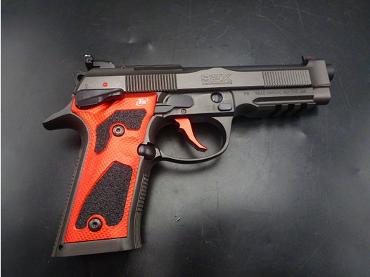 Pistole Beretta 92 X Performance Optic Ready Kal. 9×19 Special Make Rot