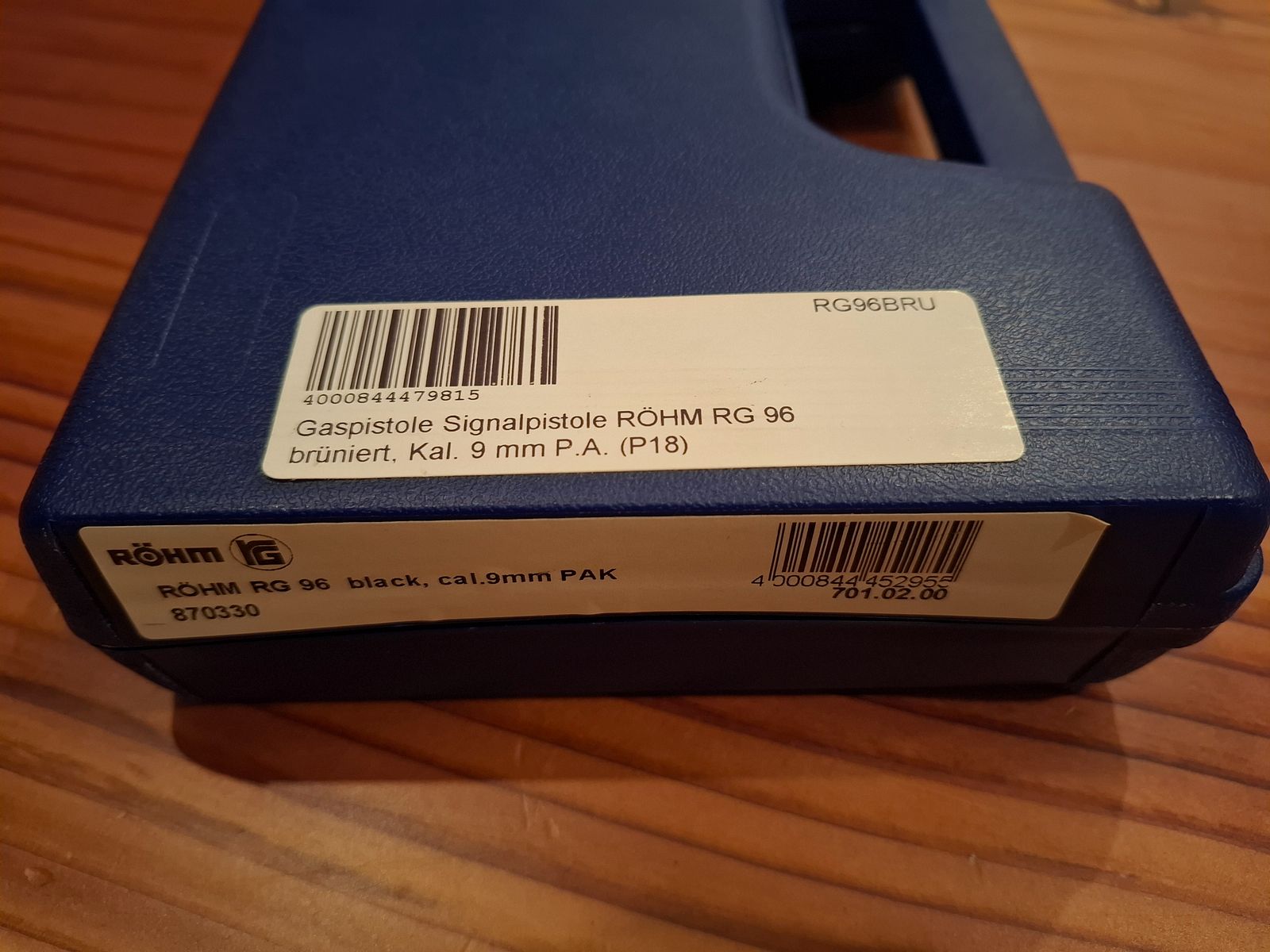 Gaspistole Signalpistole Röhm RG96 9mm PAK neuwertig