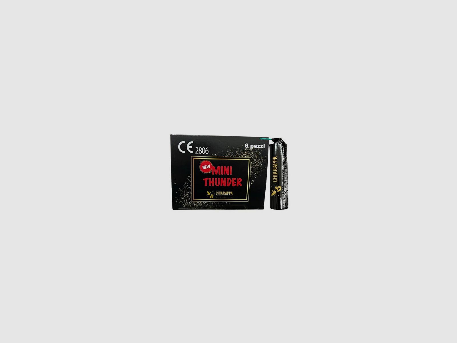 Petardo Mini Thunder New P1 V°C confezione da 6 pz, immagine 1 di 2