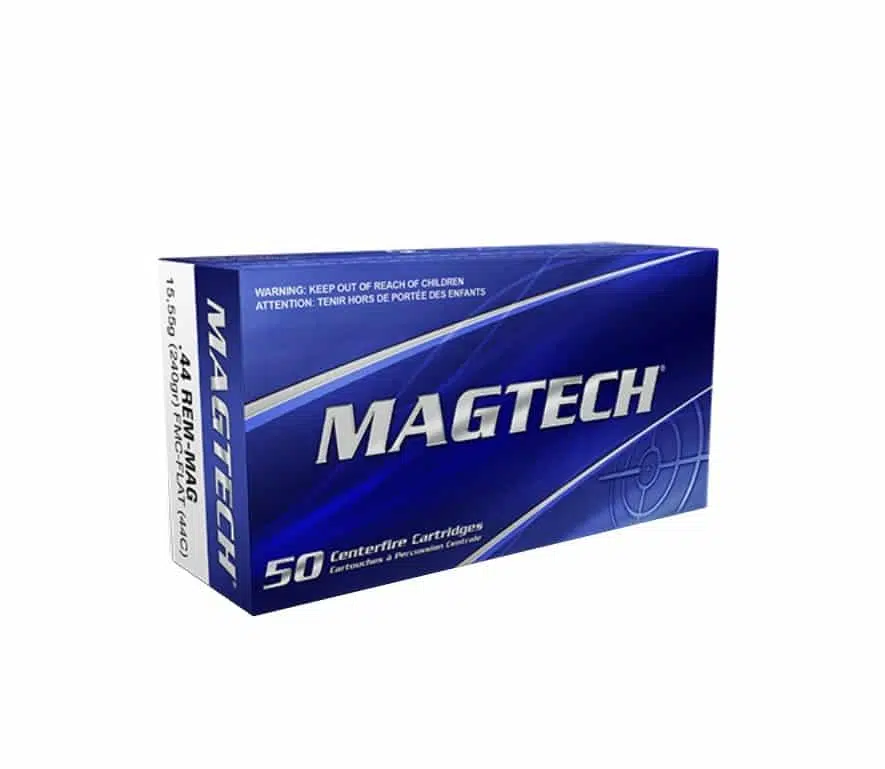 Magtech – .44 REM-MAG FMJ Flat 15.6g 240gr / 50Stk.