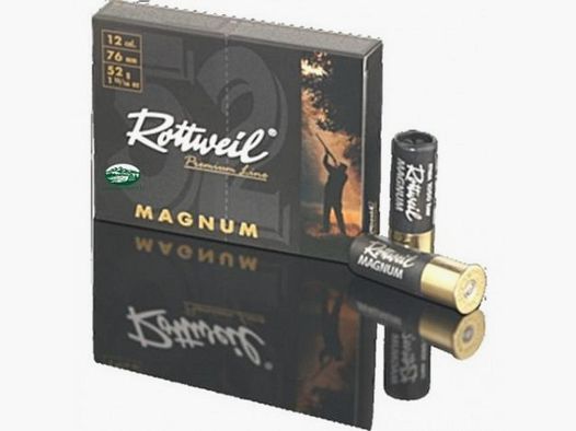 ROTTWEIL Patronen MAGNUM 52 Kal.12 pb.2