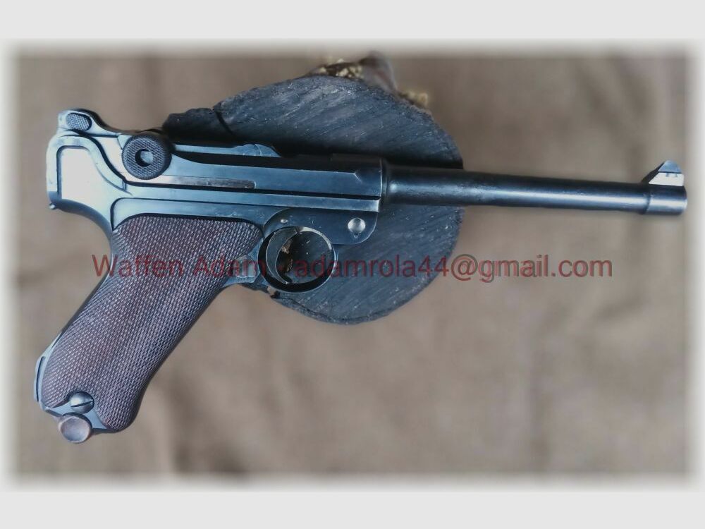 Usines d'Armes et de Munitions Allemandes Berlin Pistolet P.04 Marine Luger Var.1908