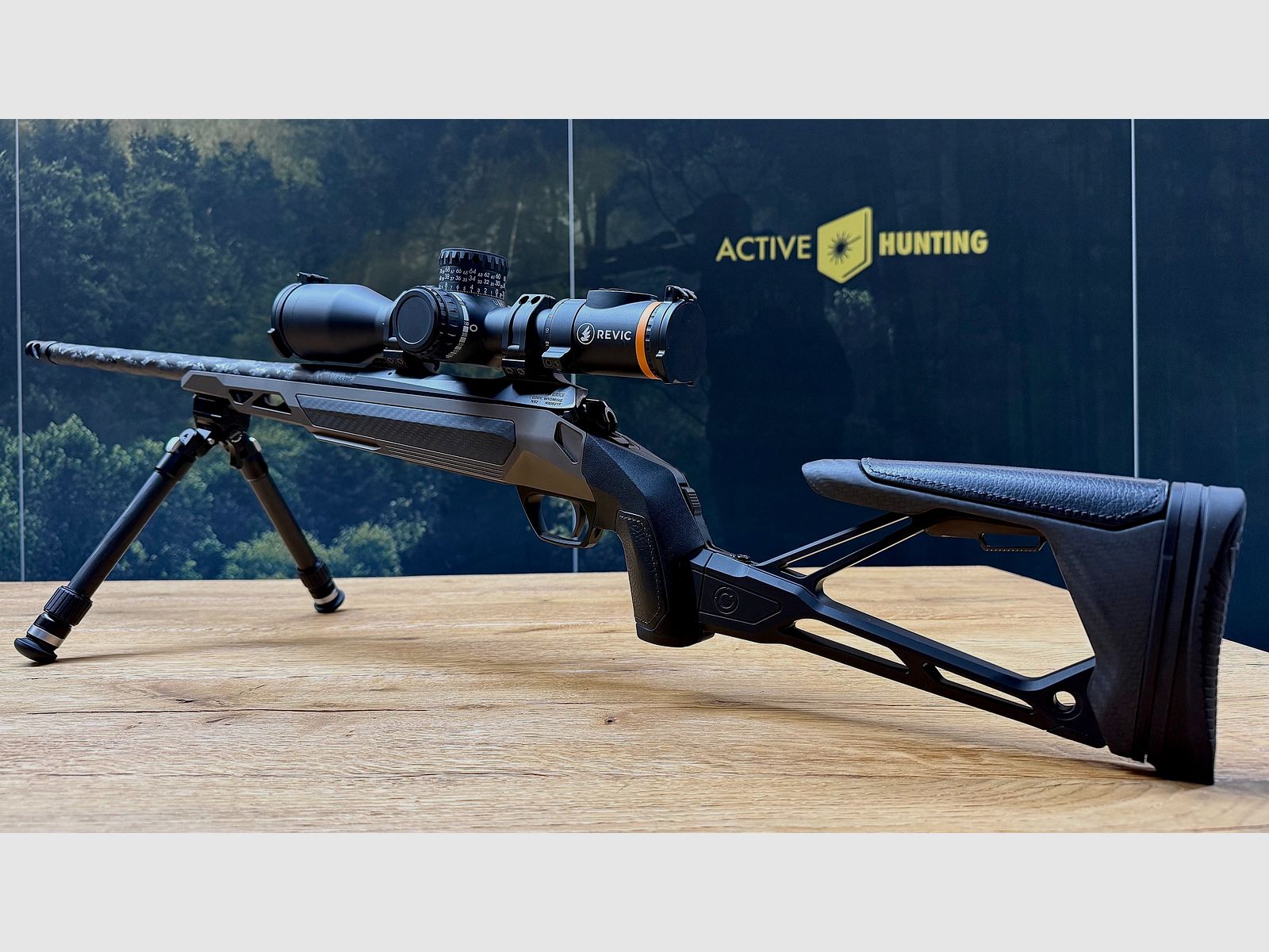 Gunwerks Endex / 6.5 PRC / 20'' barrel length / Revic mount / Revic Radikl RS25b 4-25x50 / Elevate 2.0 bipod / NEW