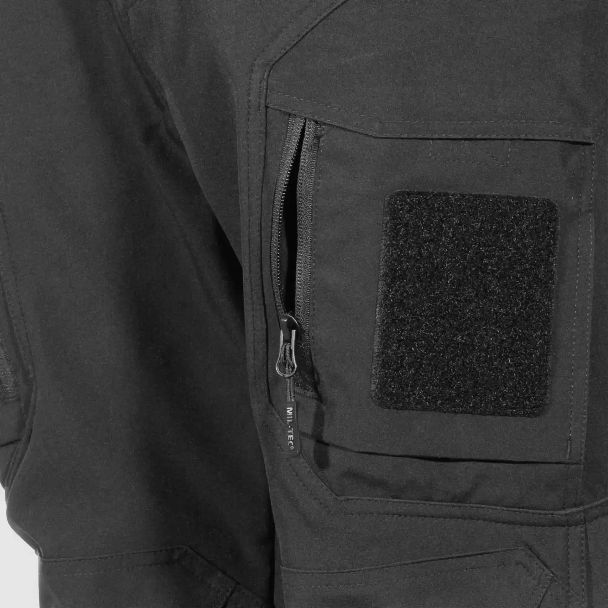 Mil-Tec Mil-Tec Softshell-Hose Assault - Schwarz / L Herren
