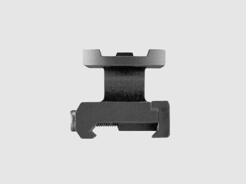 Montageerhöhung für Picatinny-Schiene für Rotpunktvisier Aimpoint H1 und Hi-lux Micro Max B dot, schwarz, Bild 2 von 2