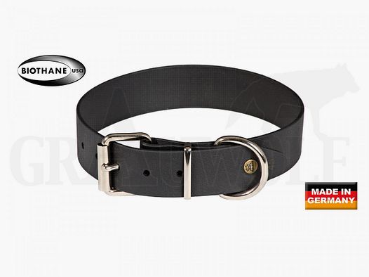 Akah BioThane® Collar negro 45 cm
