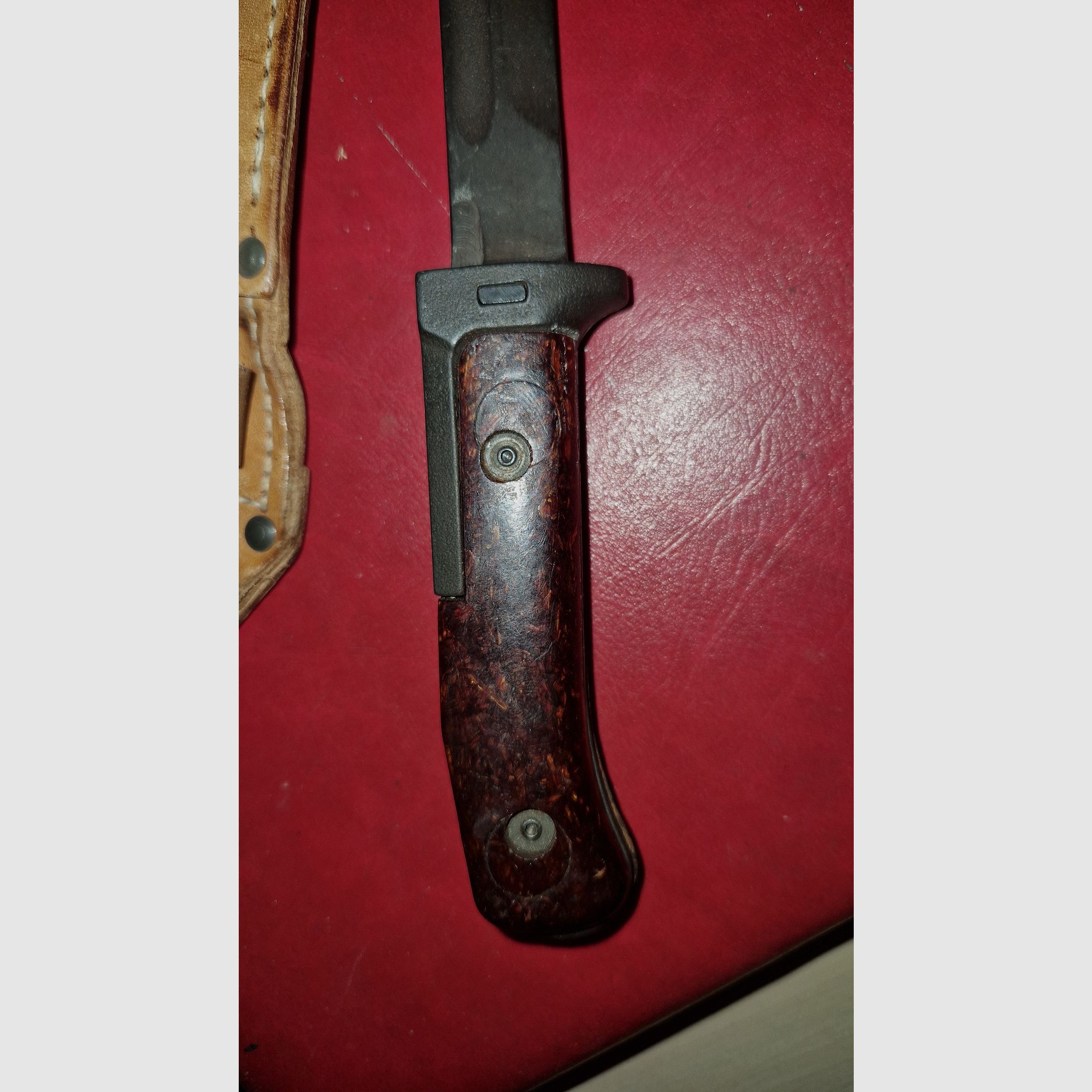 BAJONET TSCHECHISCH SAMOPAL BODAK RPD / VZ61 / VZ.58 / 1958 / MESSER / TOP TOESTAND / ------>! BESCHRIJVING LEZEN ! <------ 