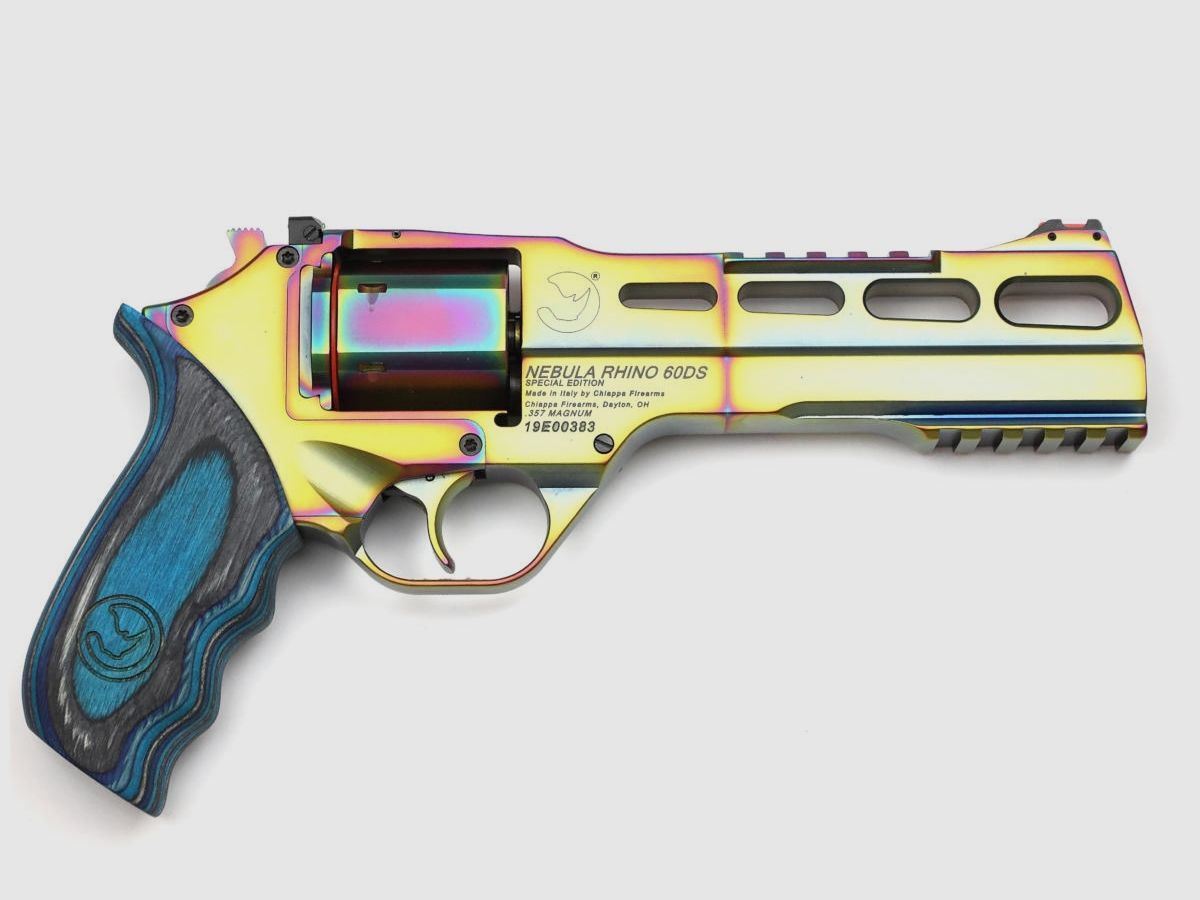 Rhino Revolver 60DS Nebula – Multi Color PVD – 357Mag 6Zoll BBL, Bild 1 von 6