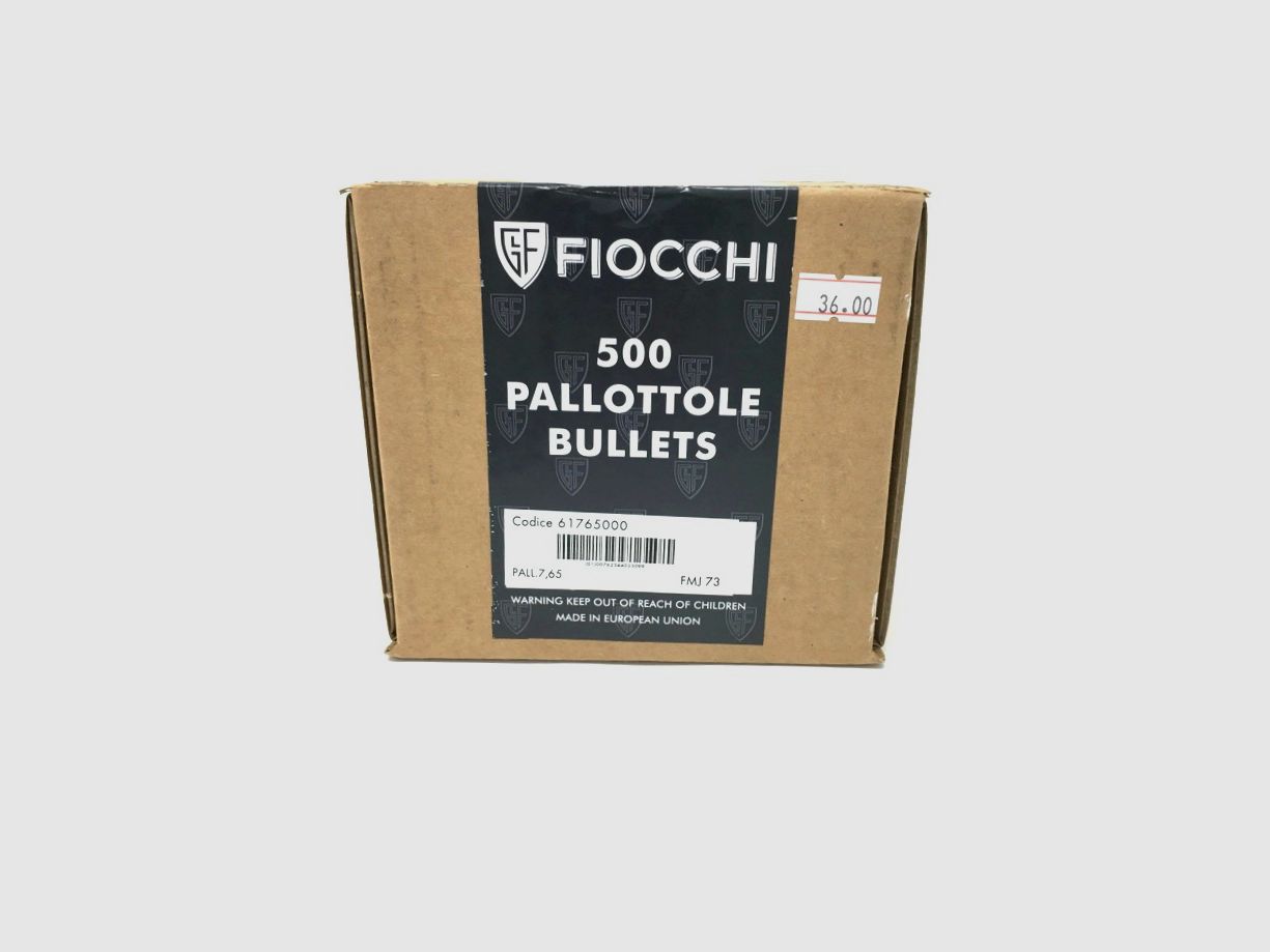 FIOCCHI Projectiles 7,65 73gr