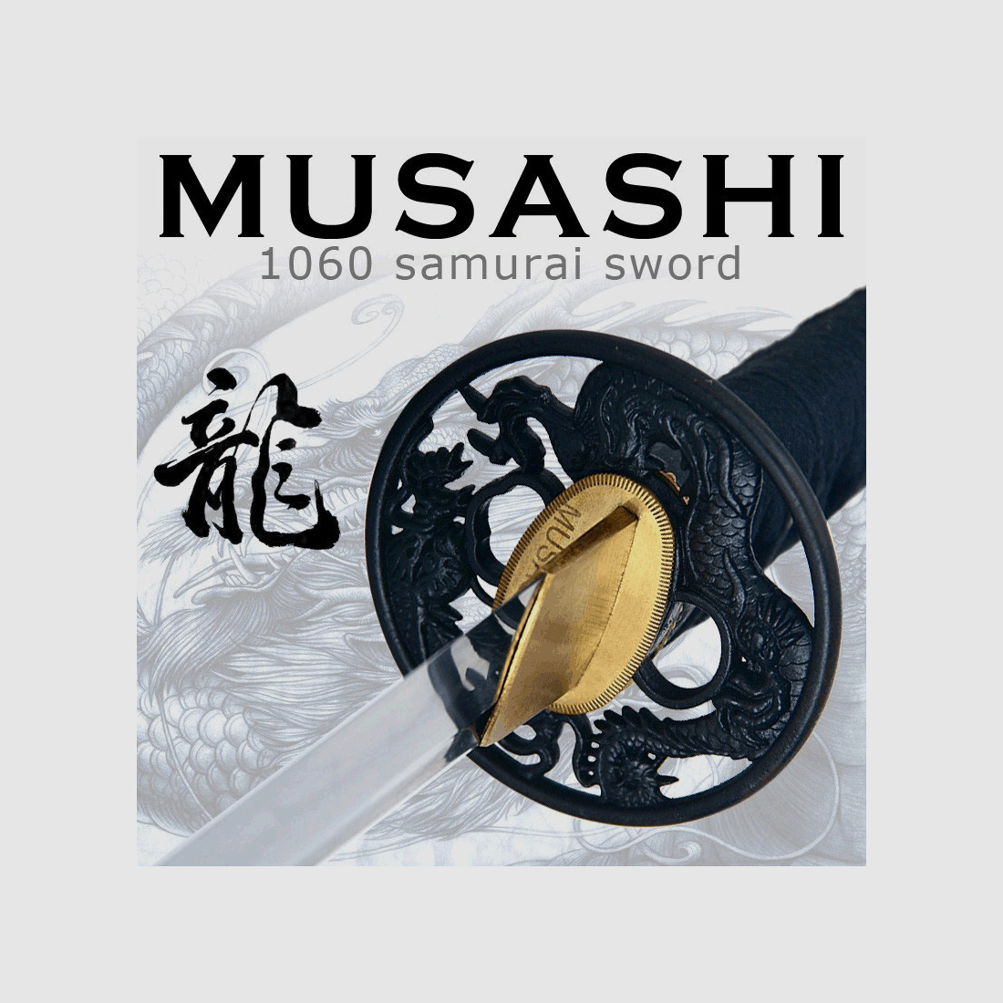 Katana Practical Yama z wzorem Gunome