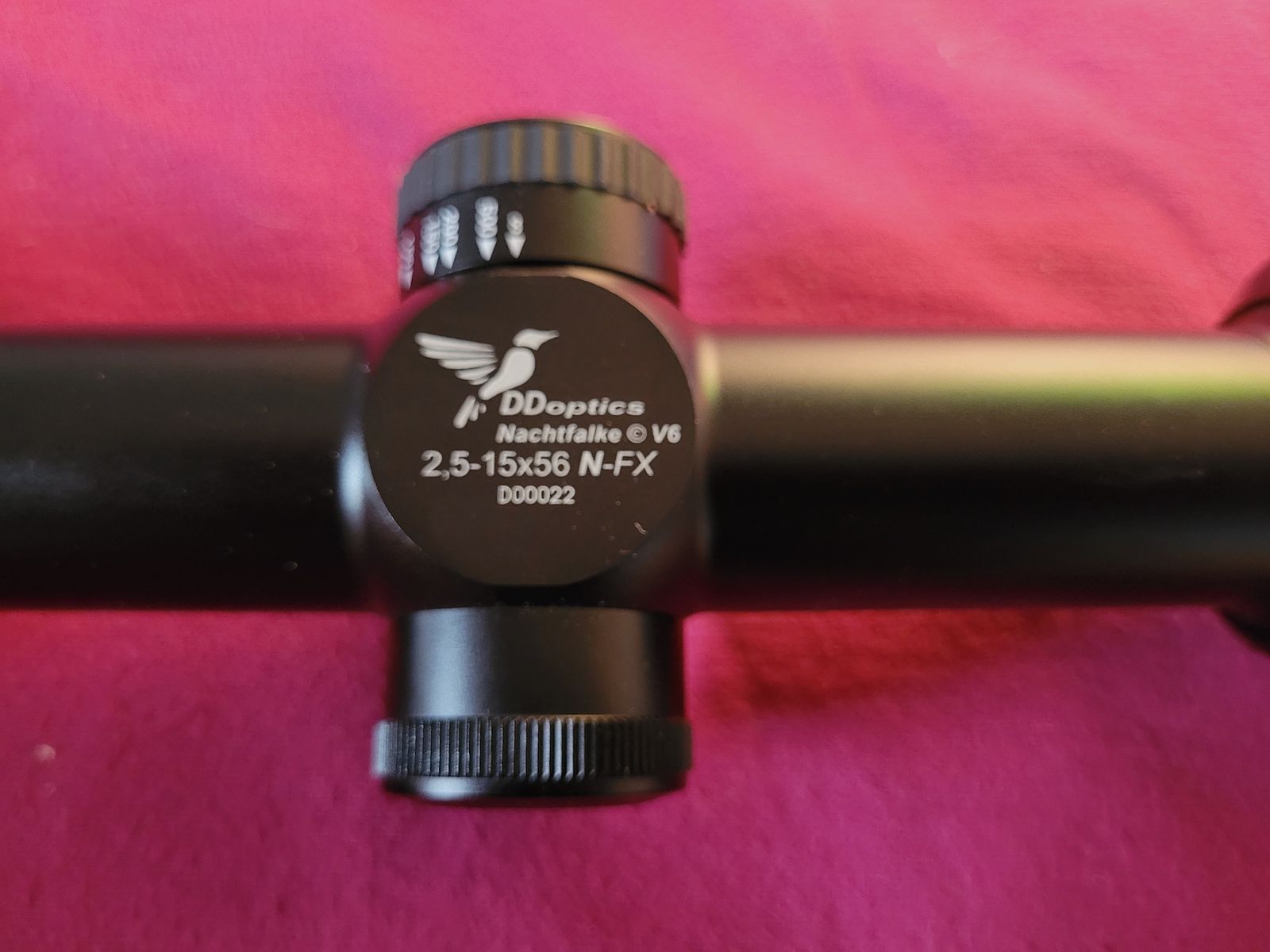 DD optics 2,5-15 x56 NFX  LP Absehen 4 a aus dem Nachlass 