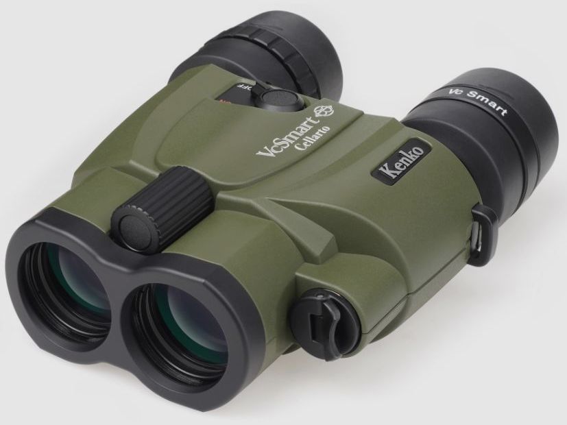 Lornetka Kenko Kenko VC-Smart 10x30 Cellarto WP zielona z systemem stabilizacji obrazu