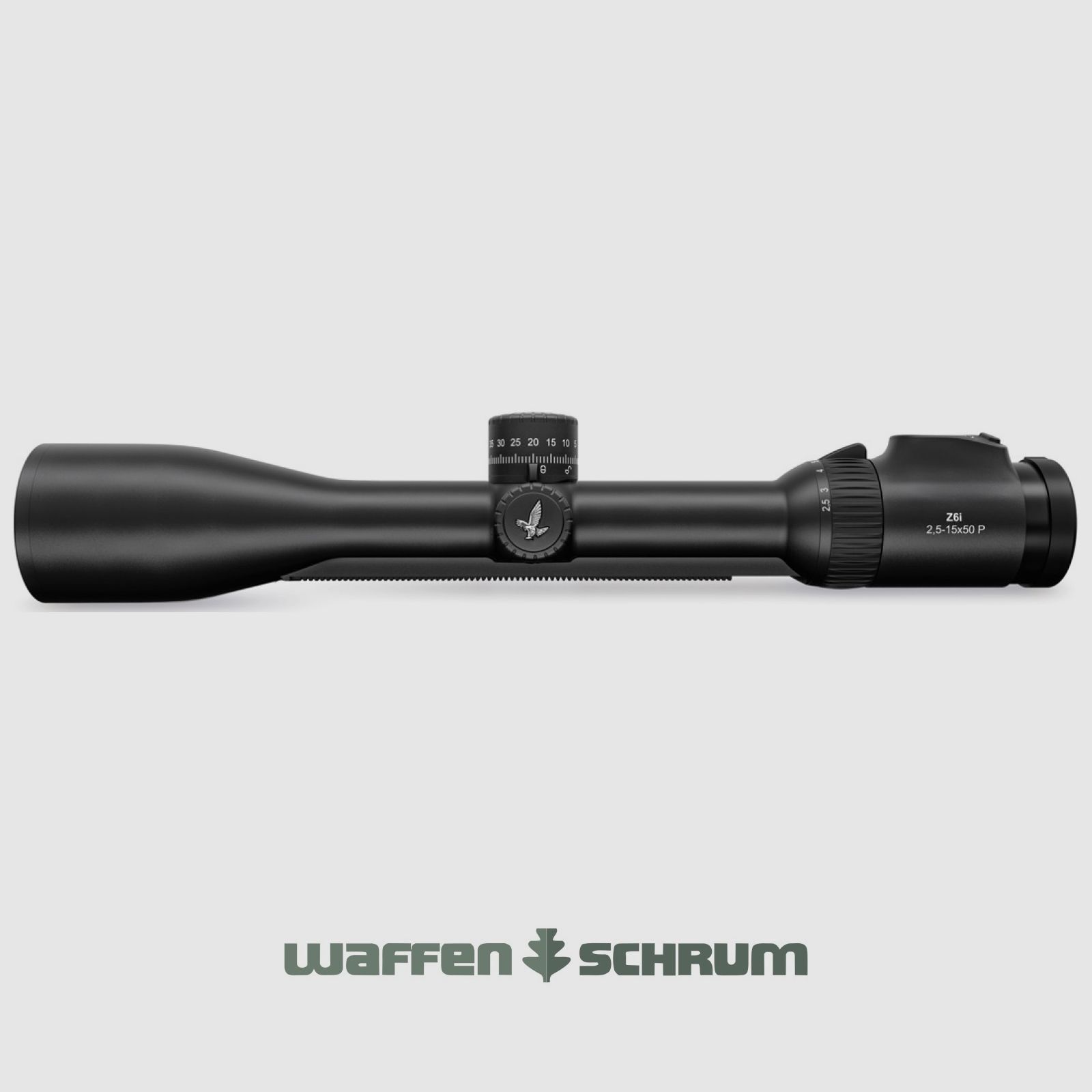 Swarovski Z6i - 2,5-15x50 P BT SR Gen. III z szyną, wieżą balistyczną, regulacją paralaksy