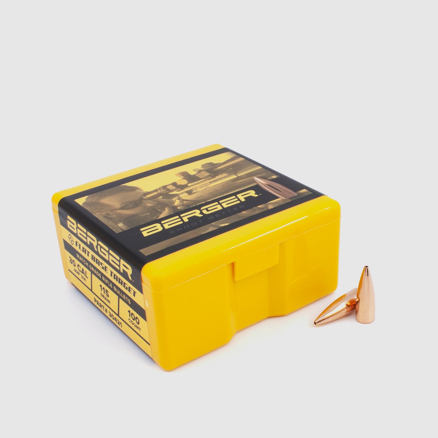 Berger Bullet .30 FB Target 115GR 500 pieces