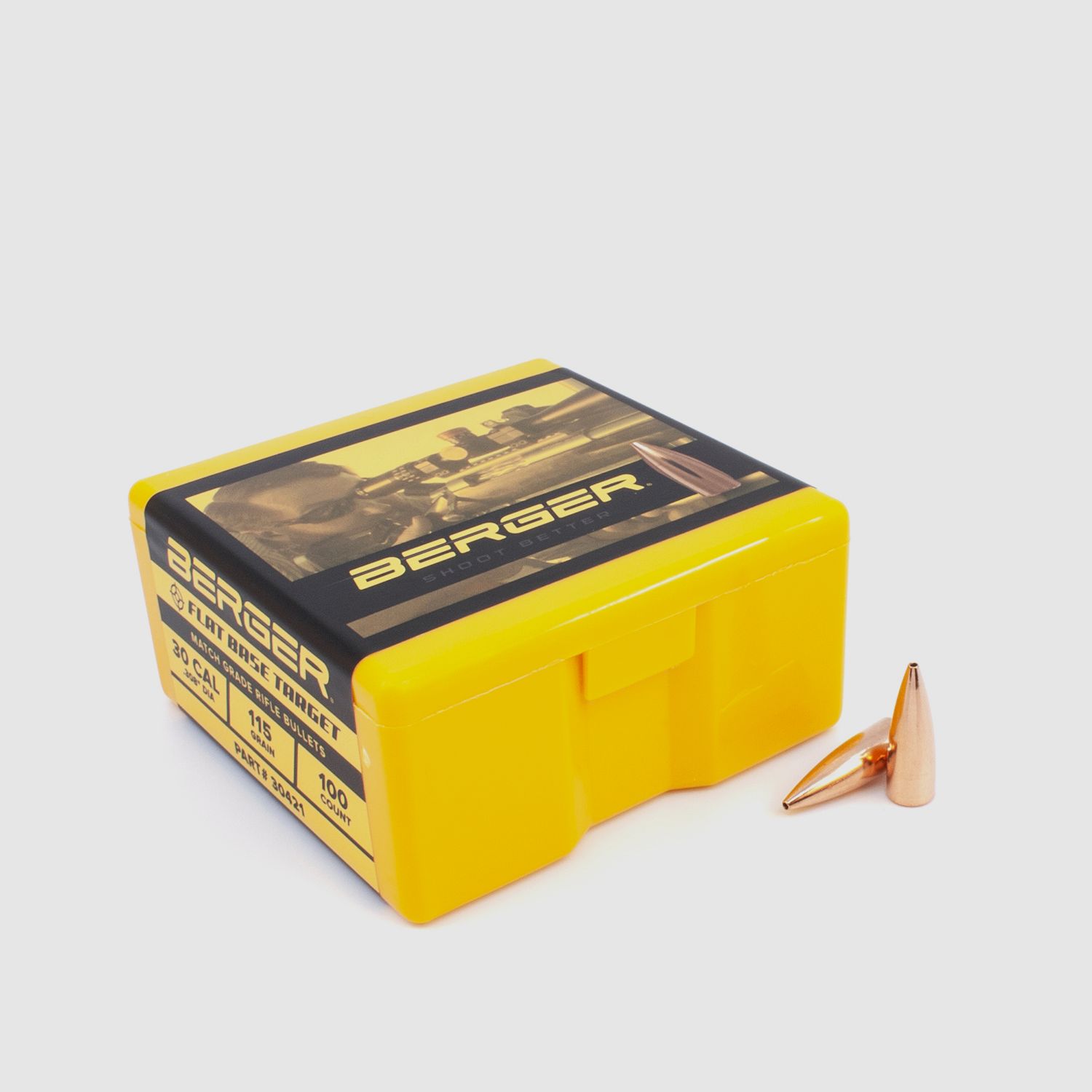 Berger Bullet .30 FB Target 115GR 100 pieces
