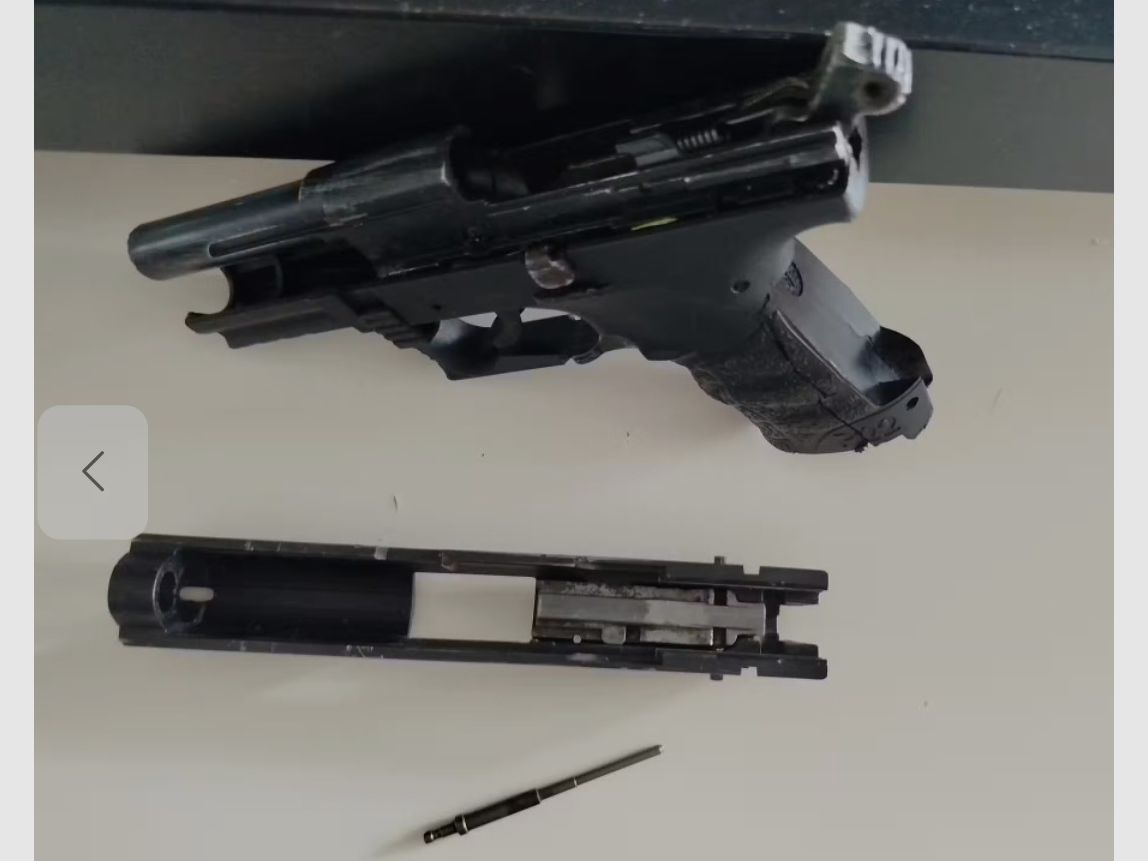 Walther P22 blank gun defective
