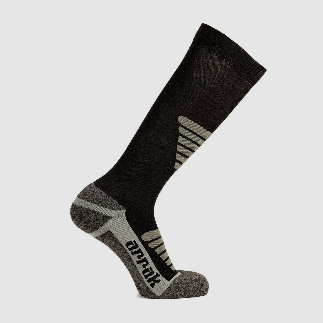 Arrak Outdoor Hiking Socken Hoch Schwarz 38-40