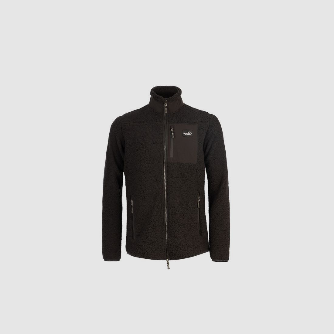 Arrak Sherpa Fleecejacke Damen Schwarz - M
