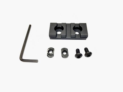 NUOVA M-LOK® Aluminium Picatinny Rail 3 Slots
