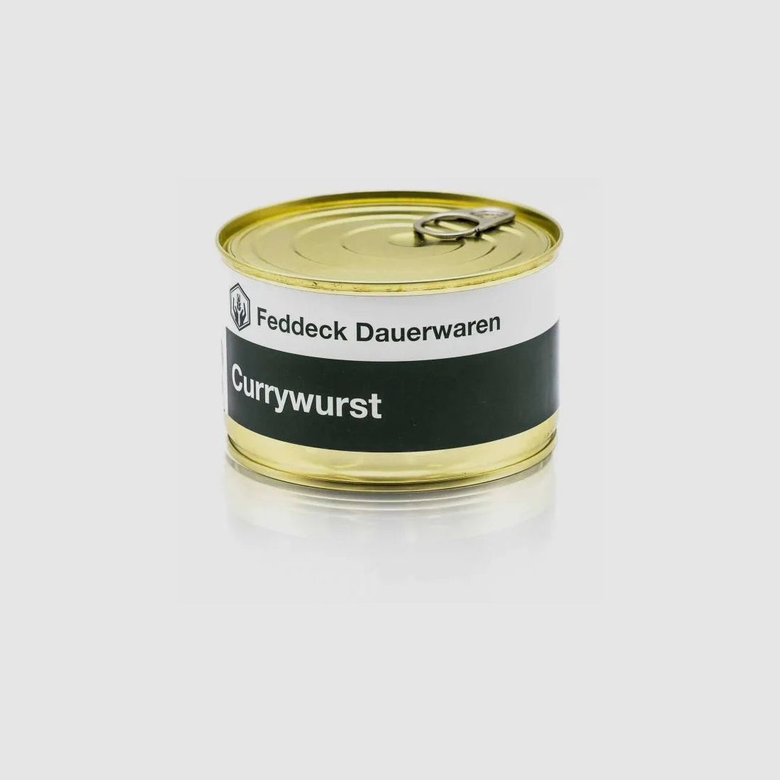 Feddeck Dauerwaren Fertiggericht Dose Currywurst 400 g