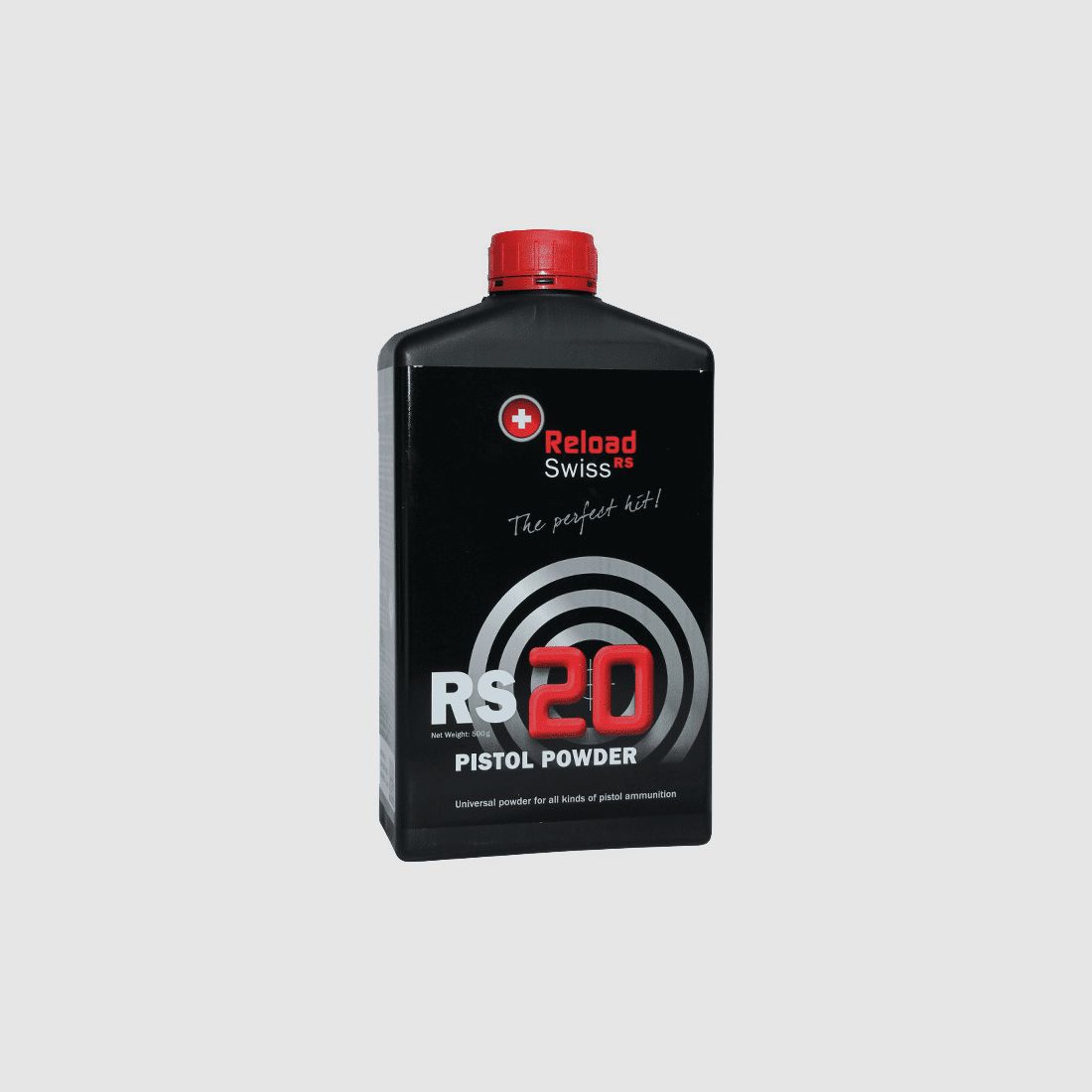 Recarga de pólvora suiza NC - RS20 (500g)