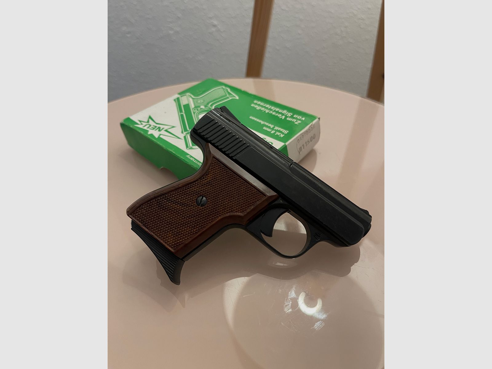 Blank gun SM Röhner Mod. 15 8mm original packaging