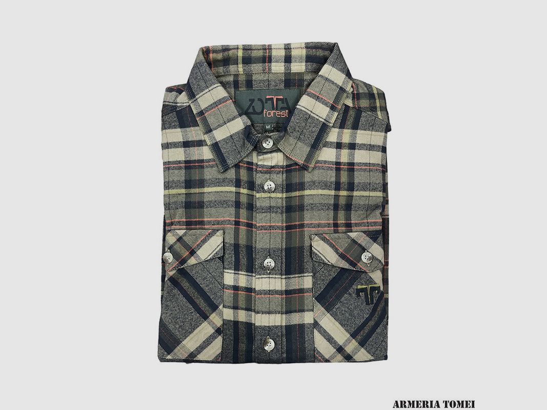 SHIRT – ZOTTA FOREST – SELLA MAN SHIRT (3651 GREEN PLAID)