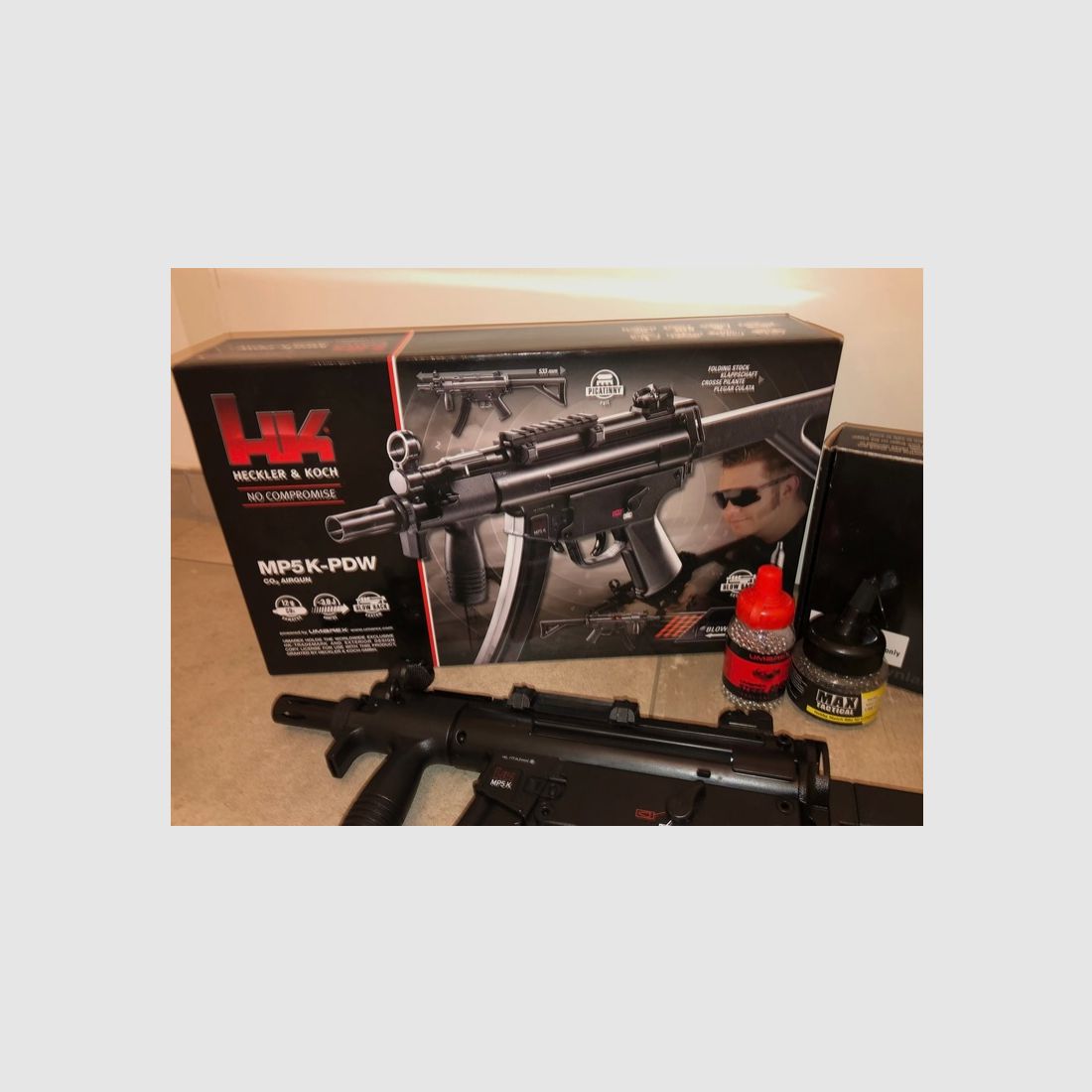 Umarex MP5 4,5mm CO2 + KLI M1911 4,5mm CO2, Bild 7 von 7