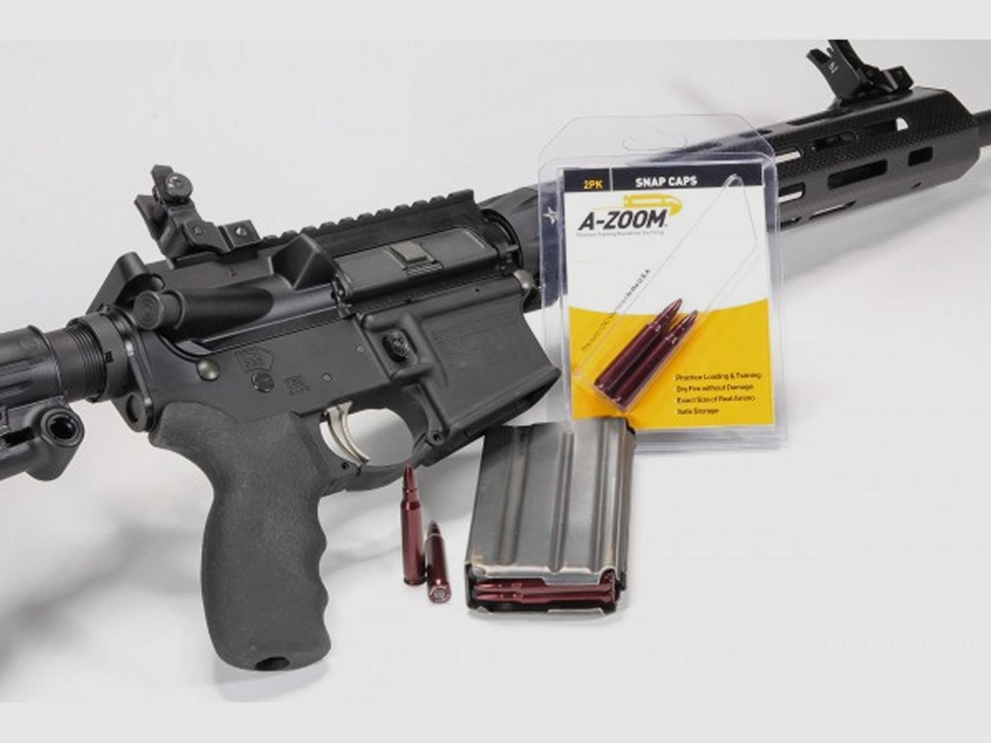 A-ZOOM Pufferpatronen Kal. 7mm Rem.Mag. 2 Stk
