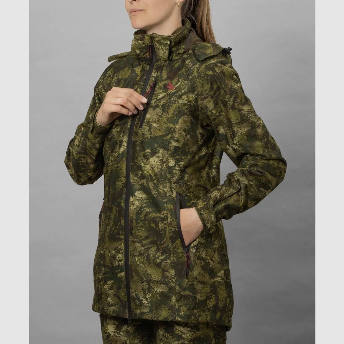 SEELAND AVAIL Damenjacke Camo Invis Green Gr. 38, Bild 3 von 6