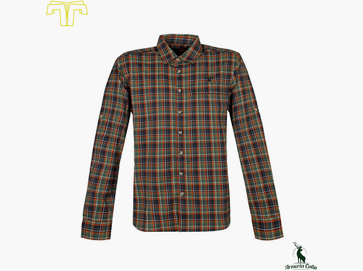 Zotta Forest Camicia Mal Verde/Rosso